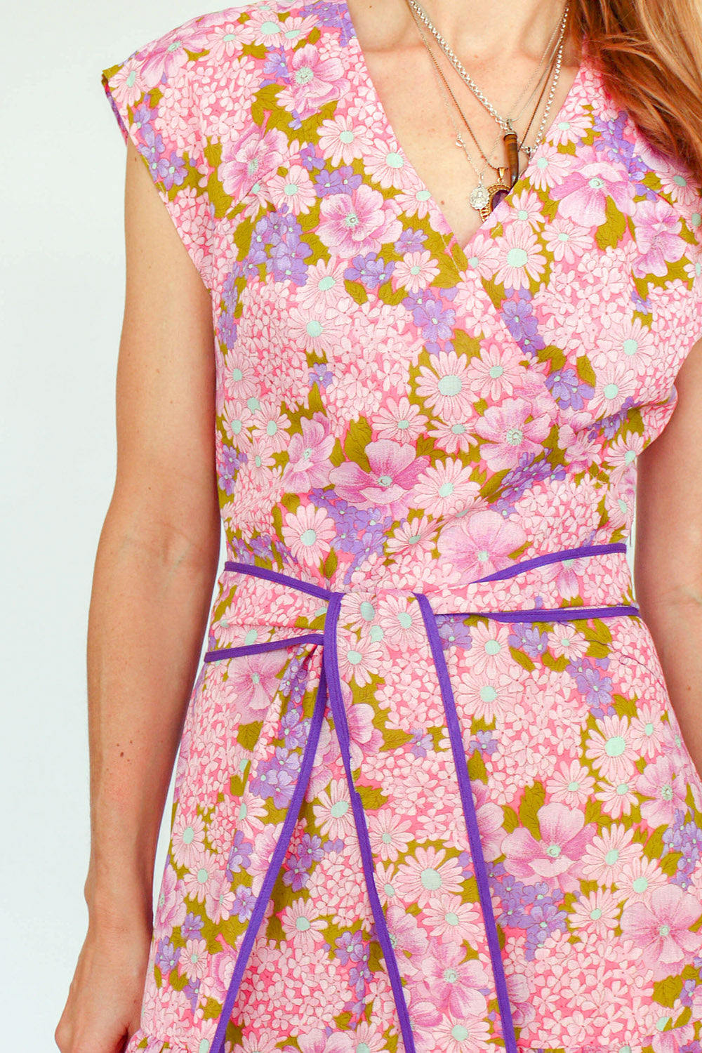 Vintage 70s gebloemde jurk_4