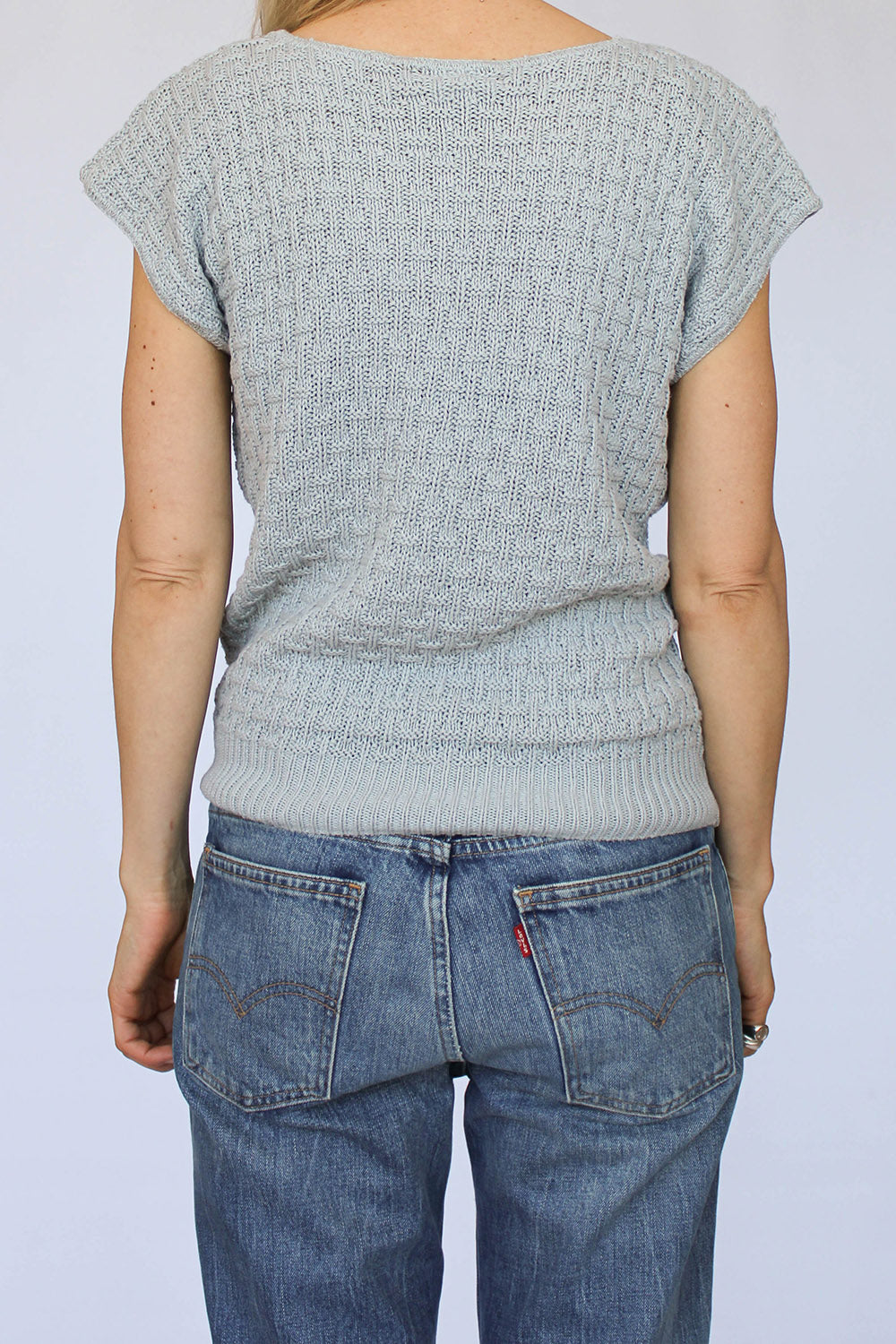 Vintage 70s gebreide top_3a