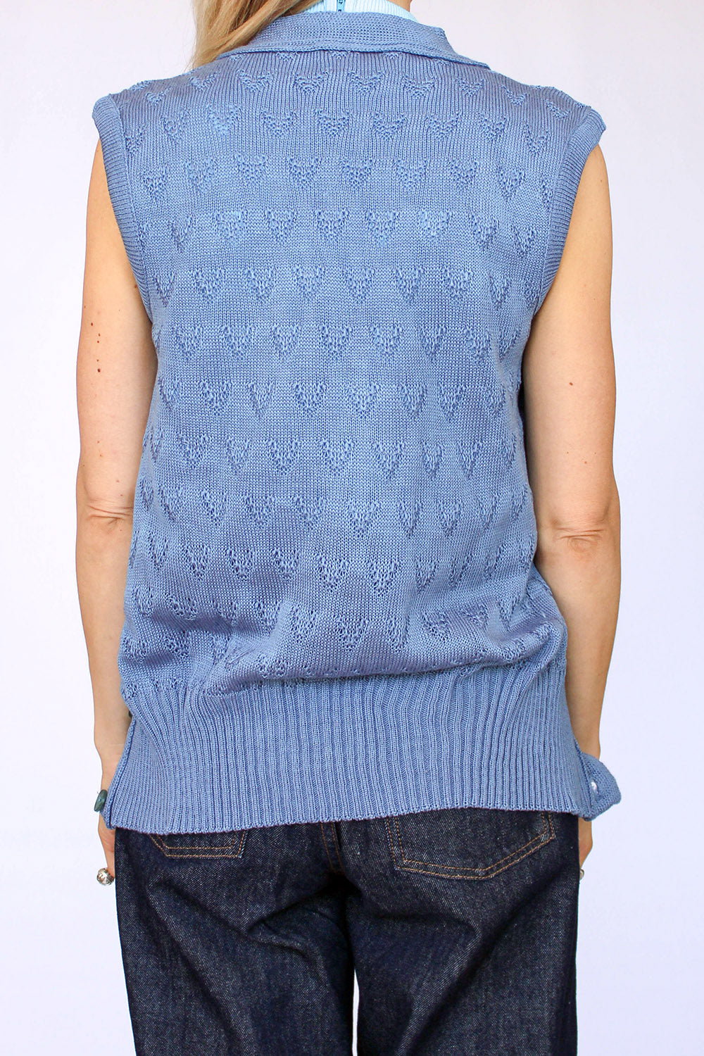 Vintage 70s mouwloos vest_4