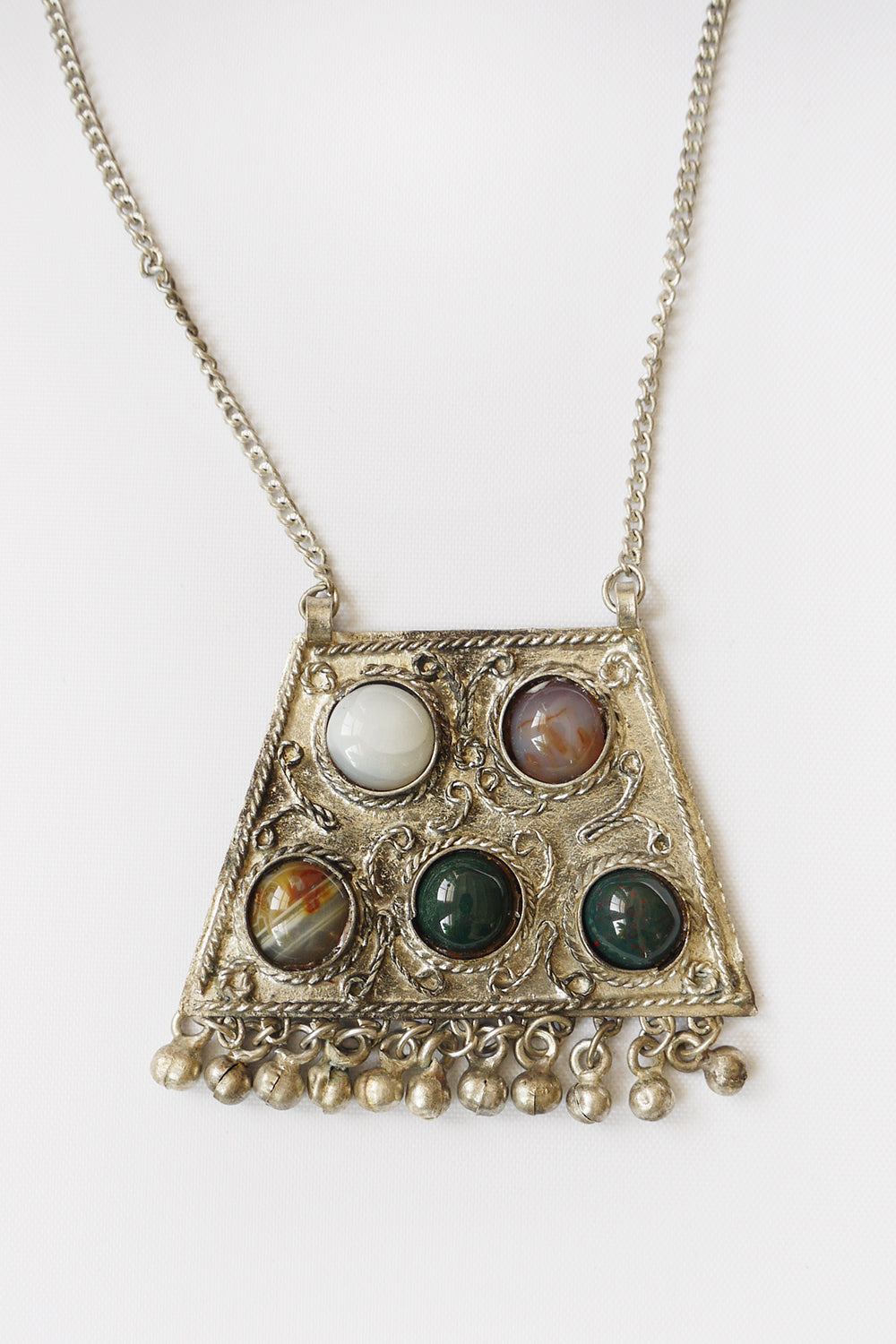 Vintage Indiase ketting_3 Edelsteen Mineraal Agaat