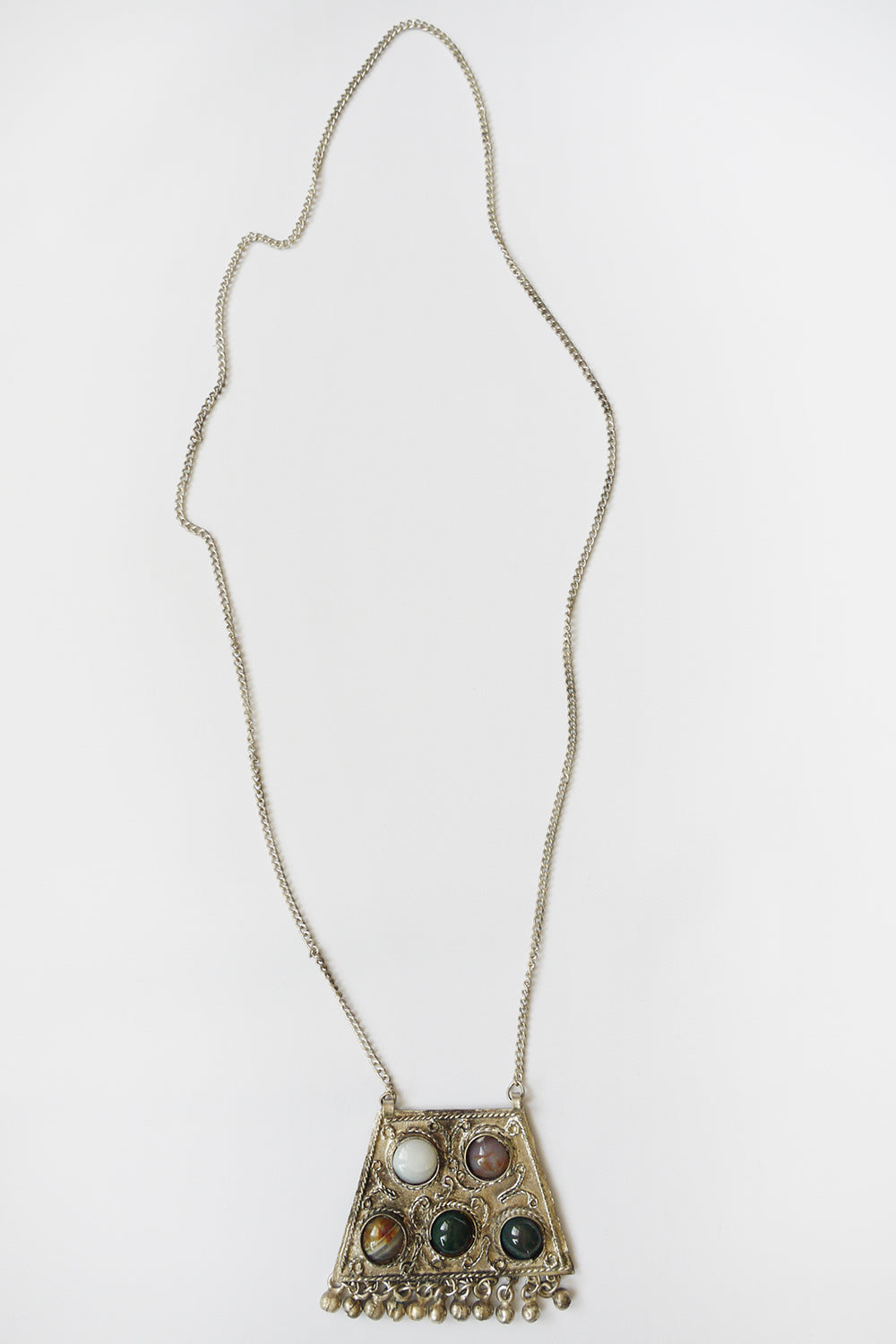 Vintage Indiase ketting_4 Edelsteen Mineraal Agaat