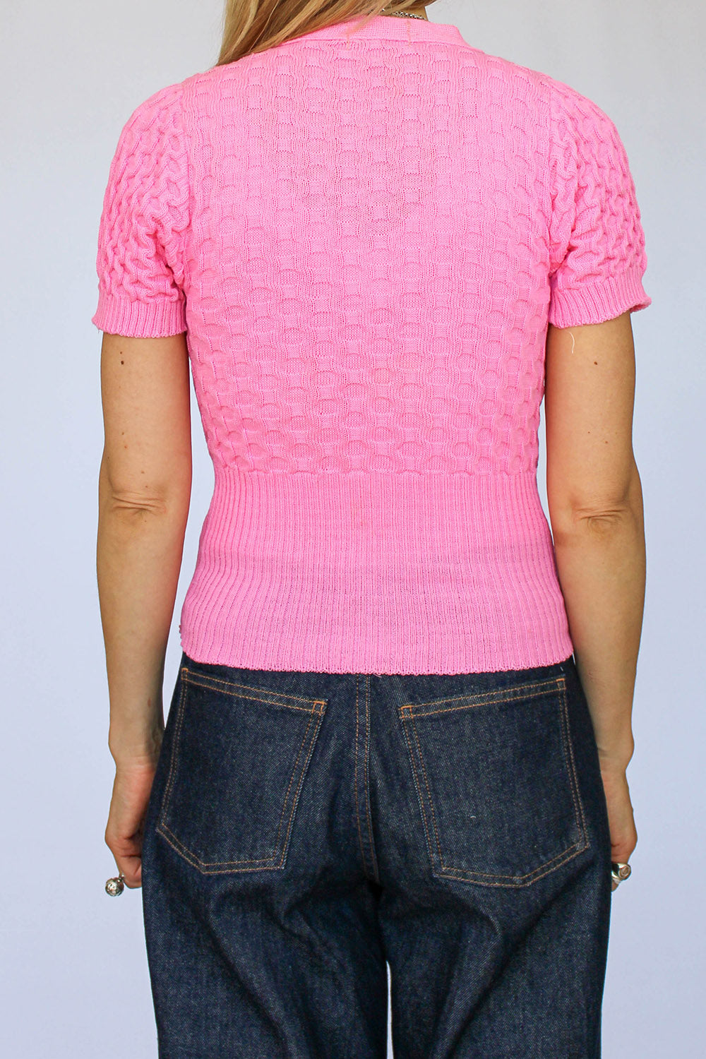 Vintage cropped top met vestje_3