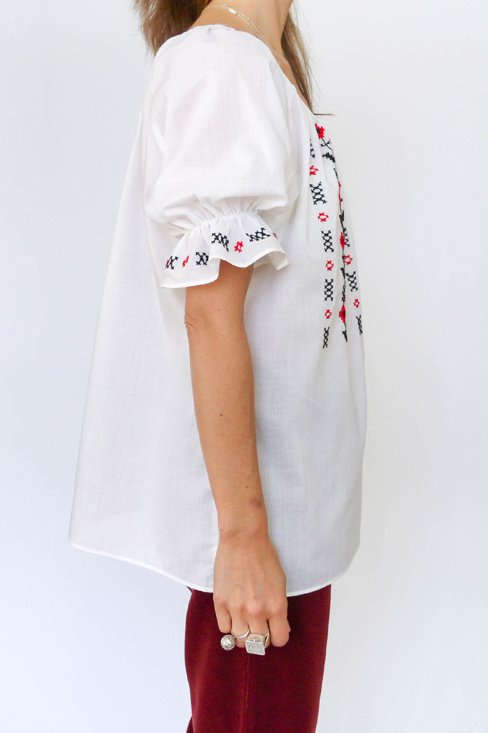 Vintage geborduurde folklore tuniek_7