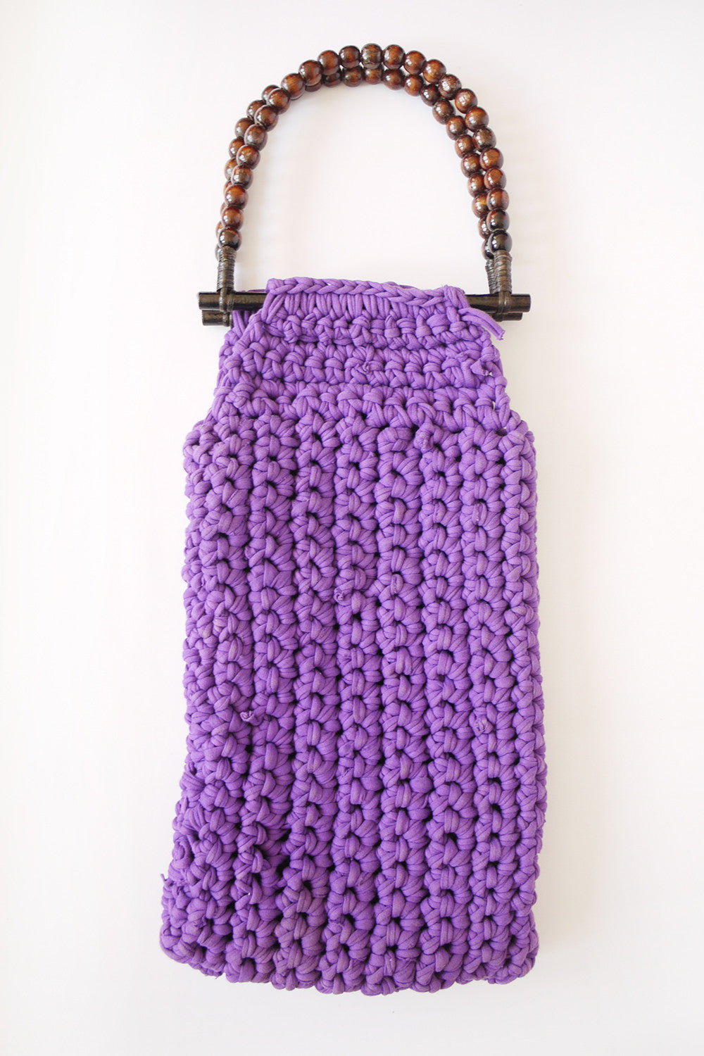 Vintage geknoopte handtas