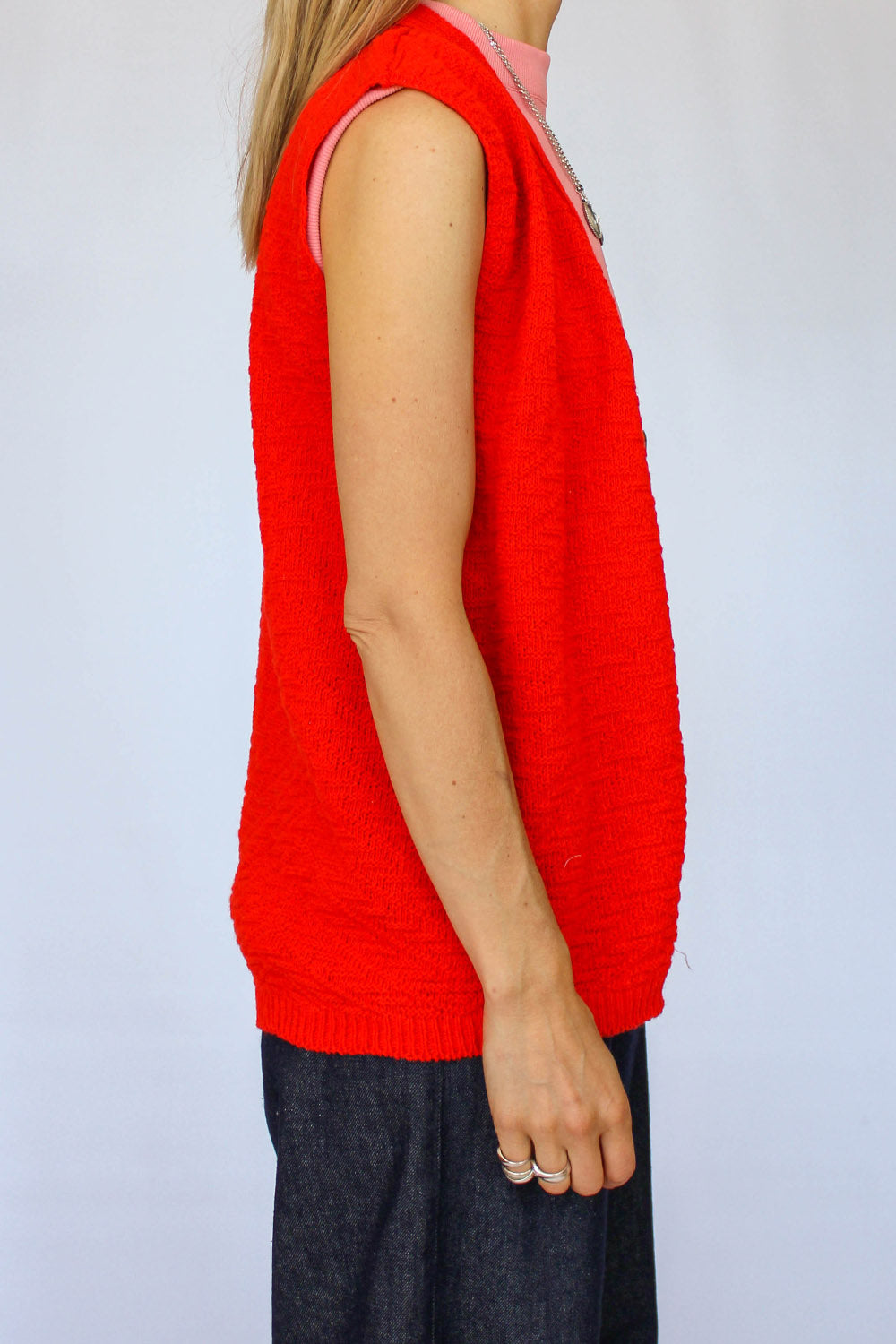 Vintage jaren 70 mouwloos vest_3