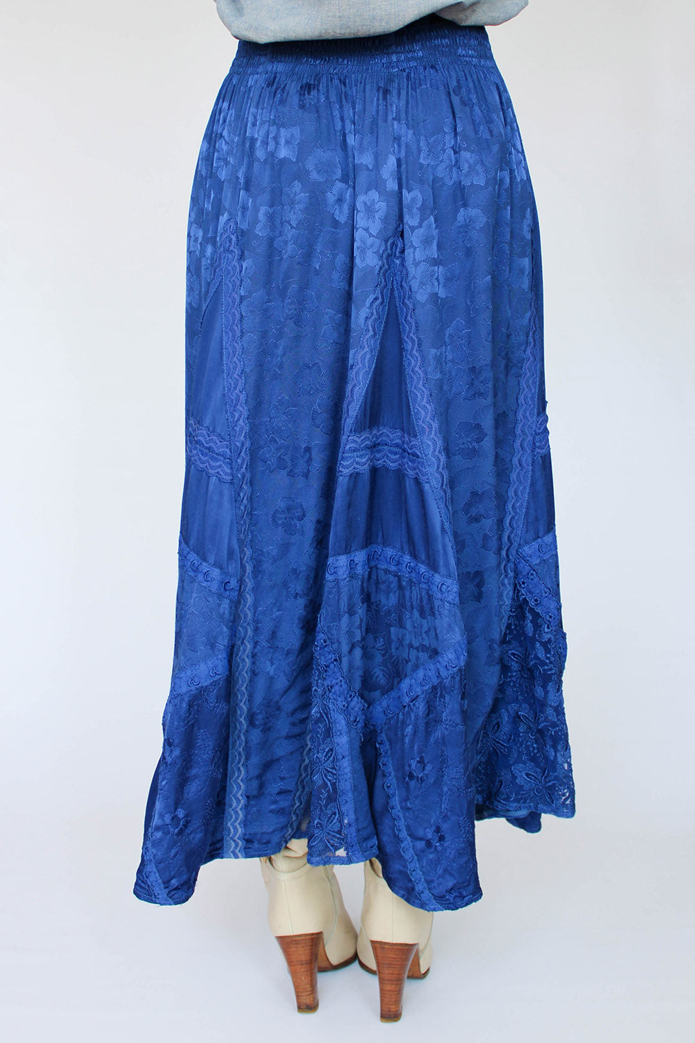 Vintage patchwork rok met kant_3