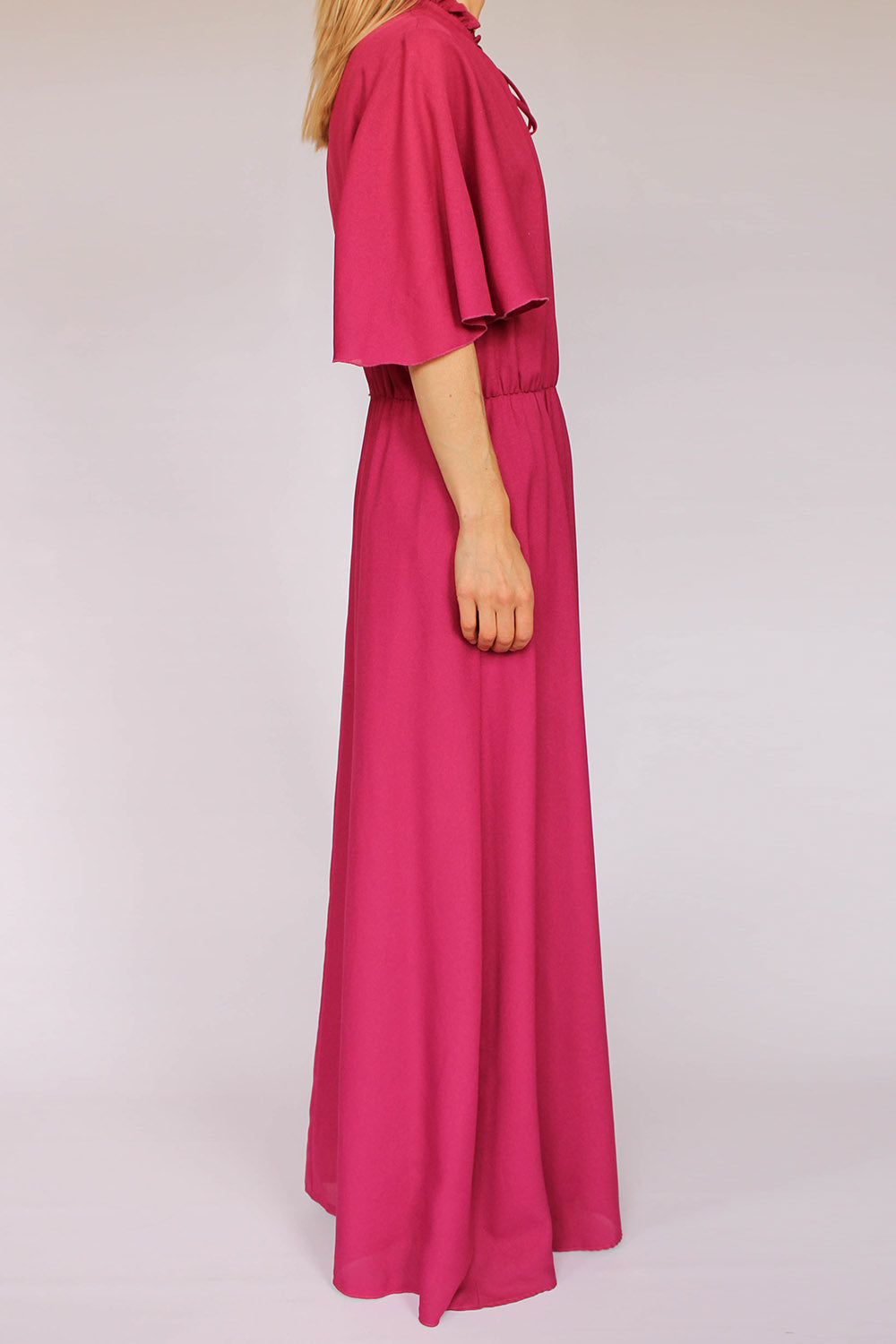 Vintage seventies maxi jurk_2
