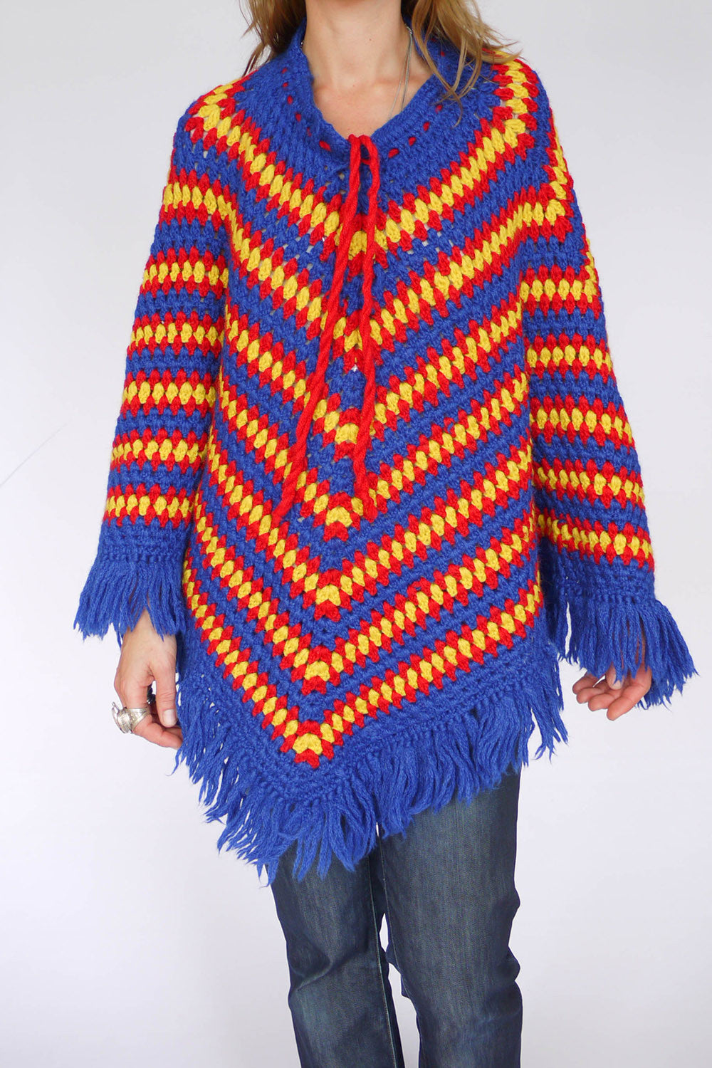 Vintage sixties poncho_001a