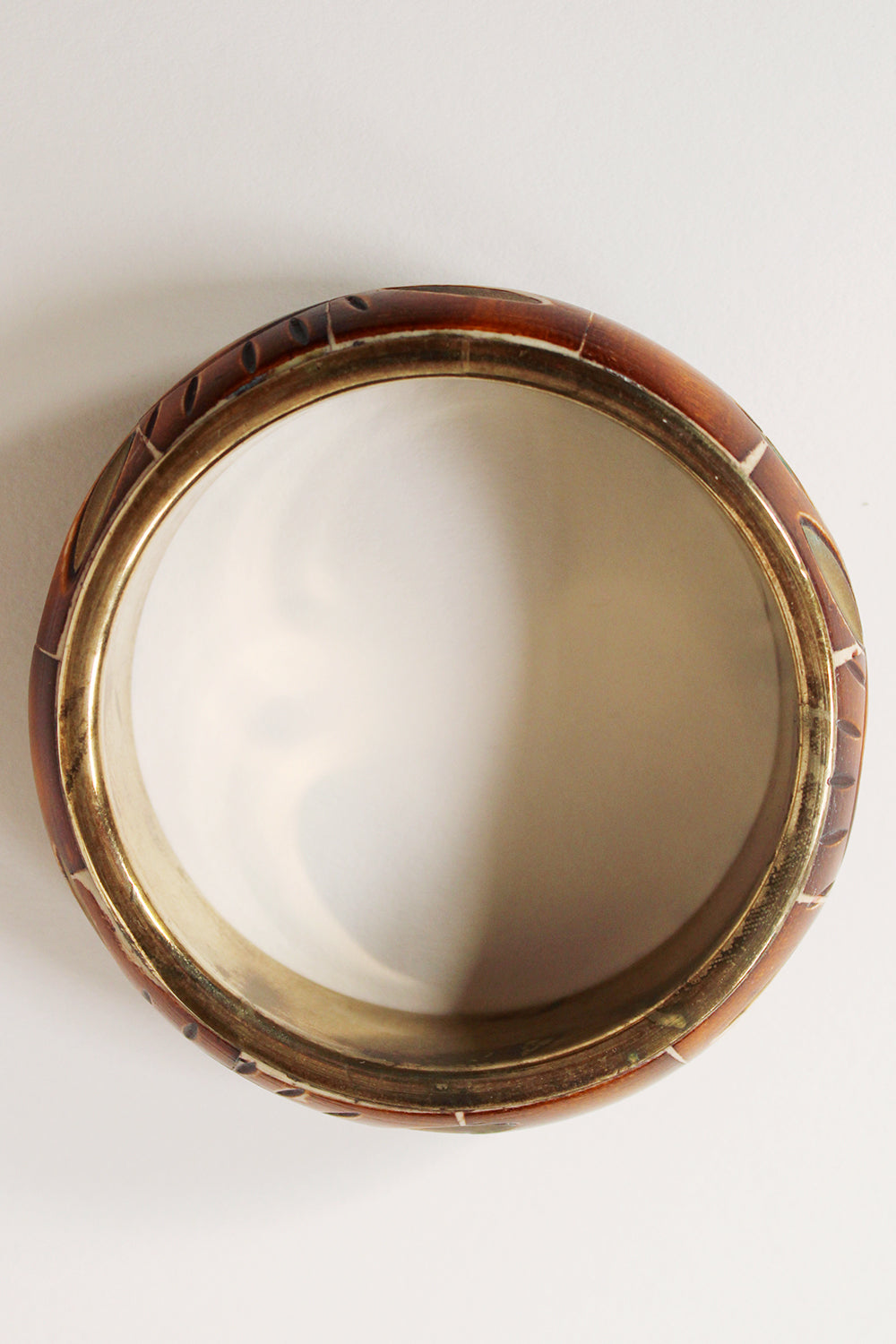 Vintage bewerkte jaren 70 armband