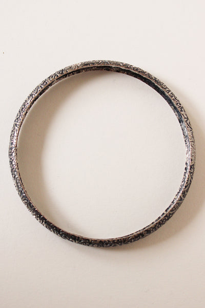 Vintage bewerkte metalen armband