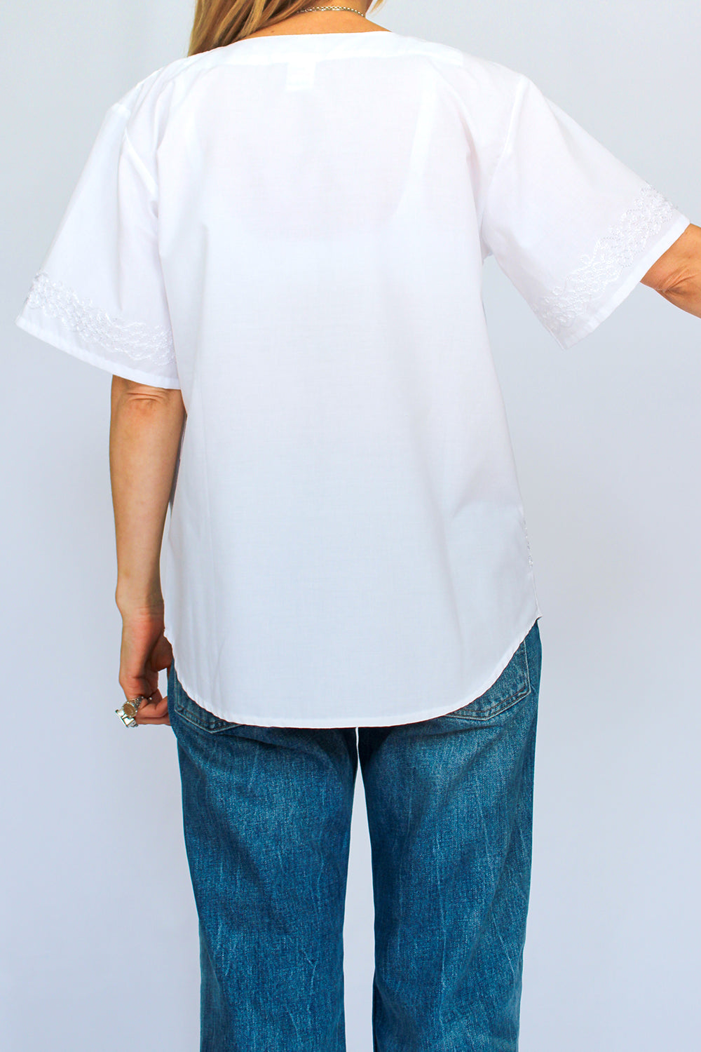 Vintage geborduurde kaftan tuniek_3