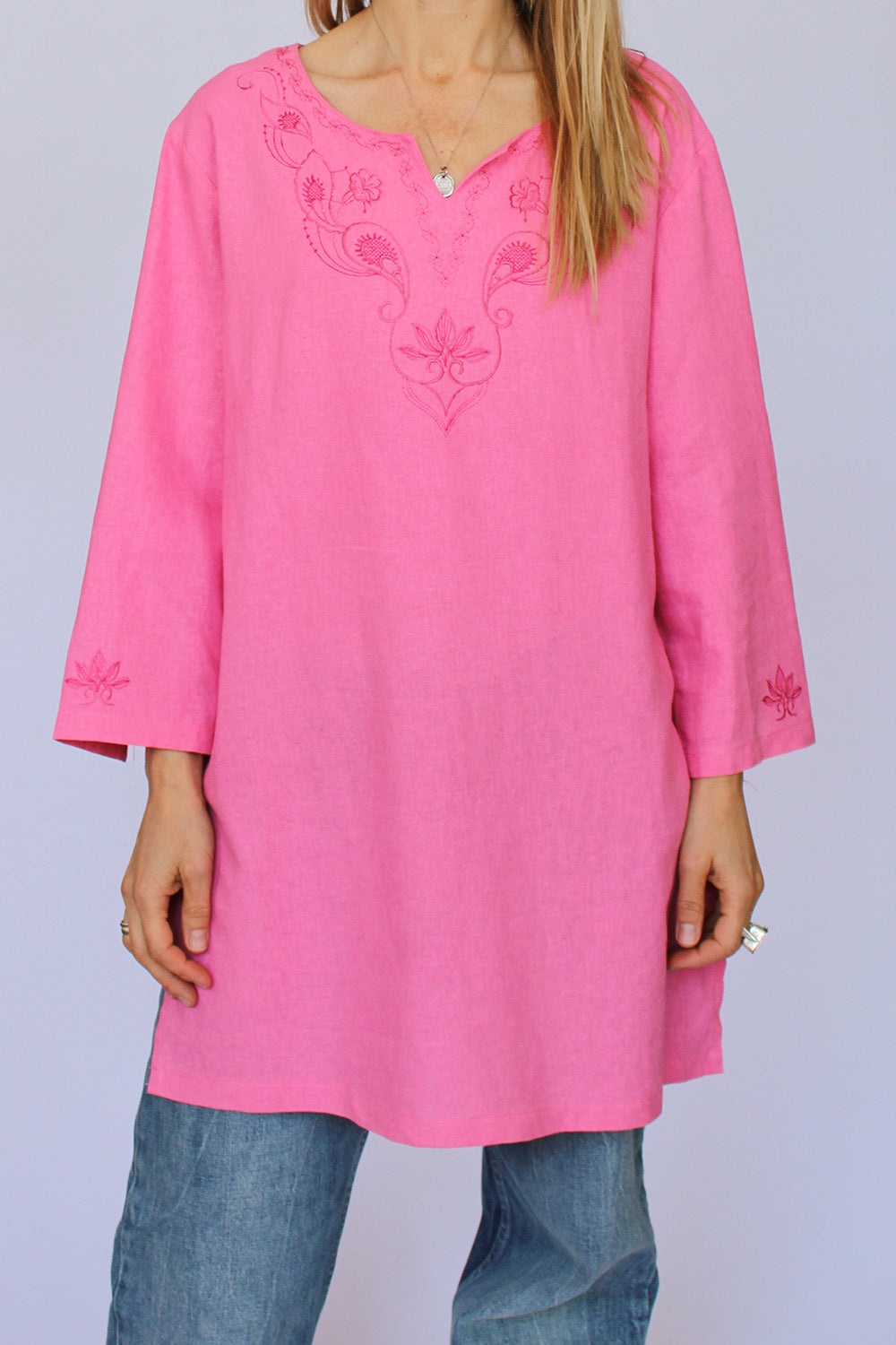 Vintage geborduurde tuniek_1