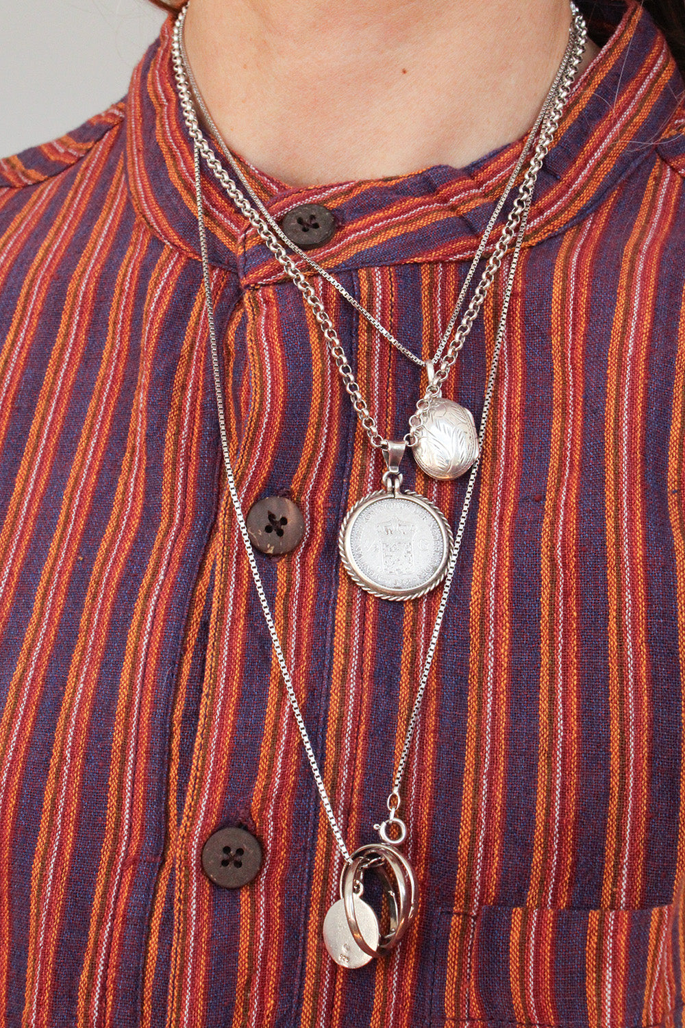 Wrap Top - katoen- felrood- wijdere versie main image 0