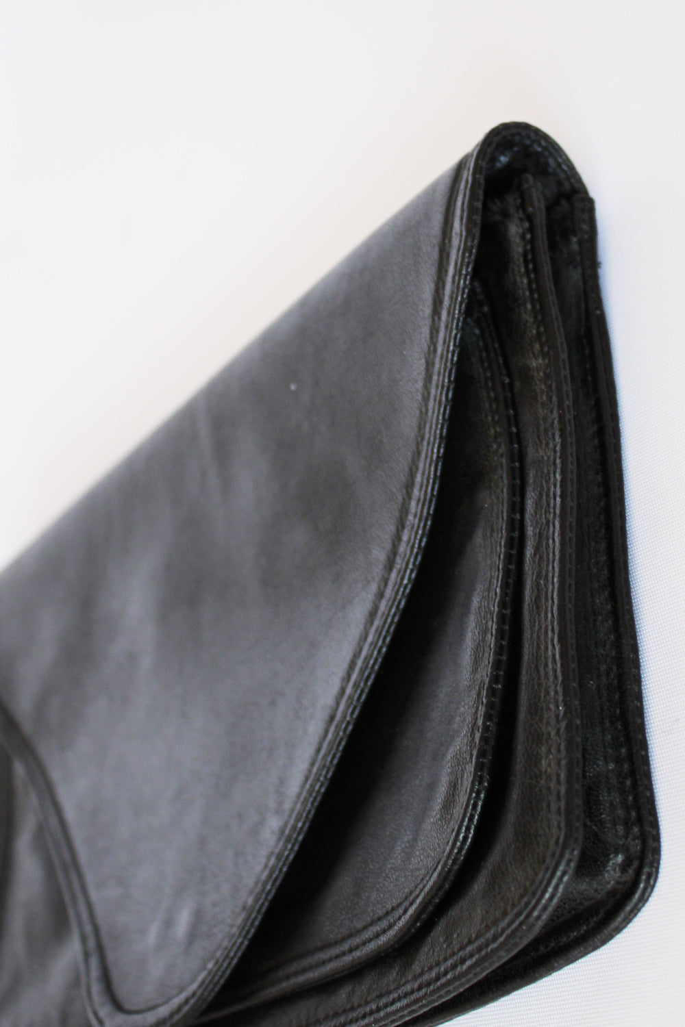 Vintage jaren 70 clutch van leer_3