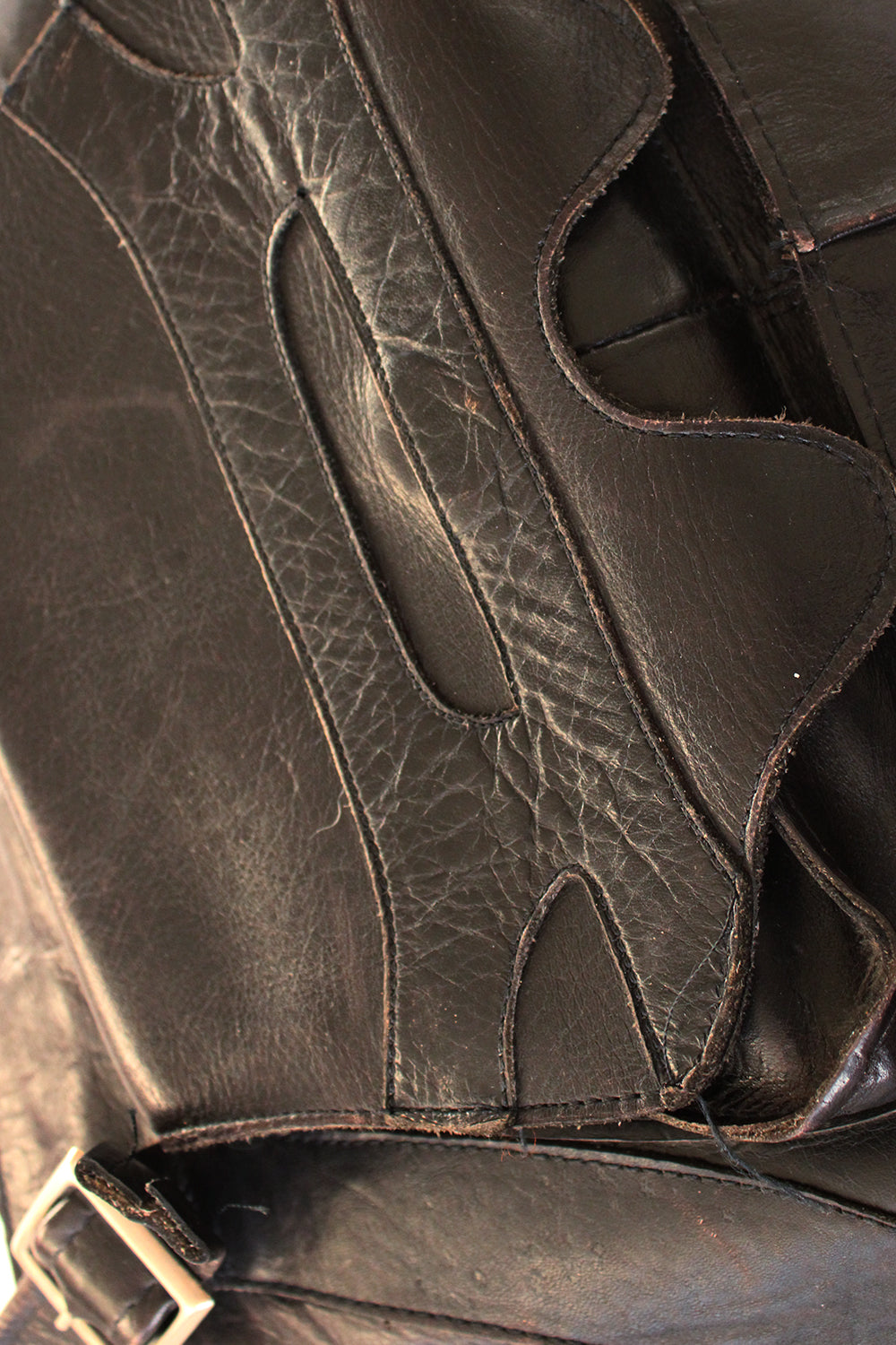 Vintage jaren 70 schoudertas
