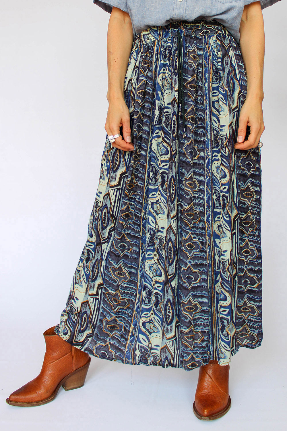 Vintage seventies Indiase hippie rok_1
