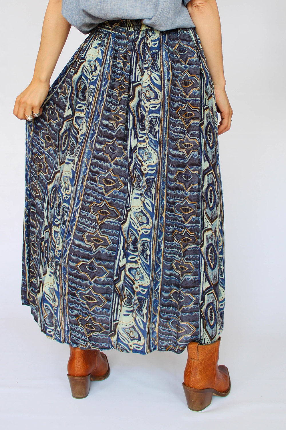 Vintage seventies Indiase hippie rok_3