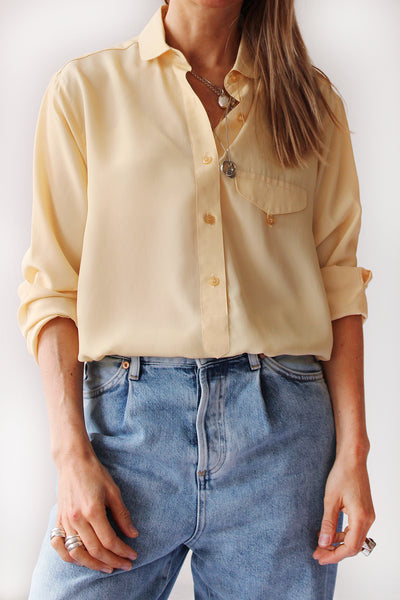 Vintage soepelvallende blouse_1