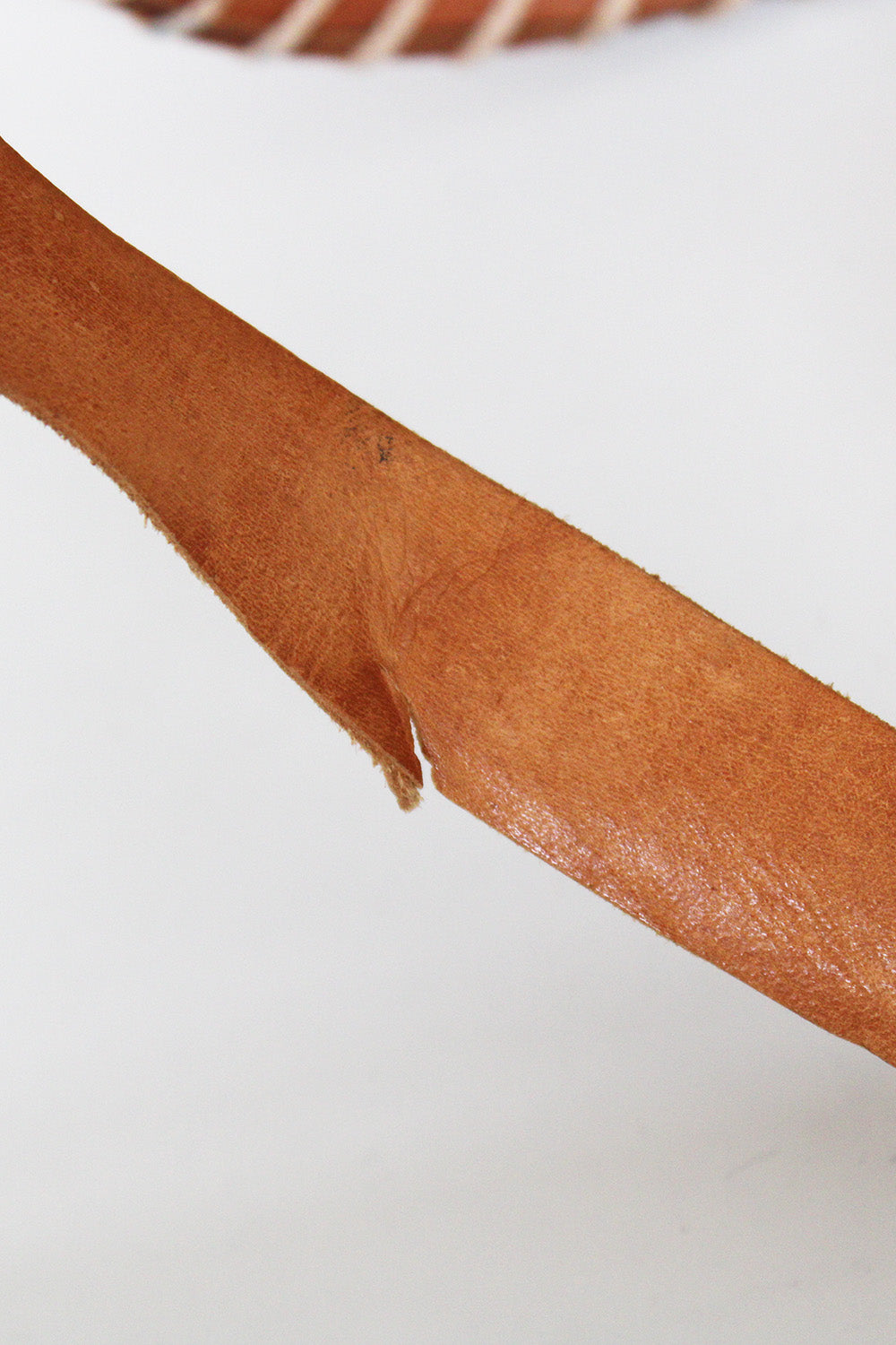 Vintage tooled leather bag