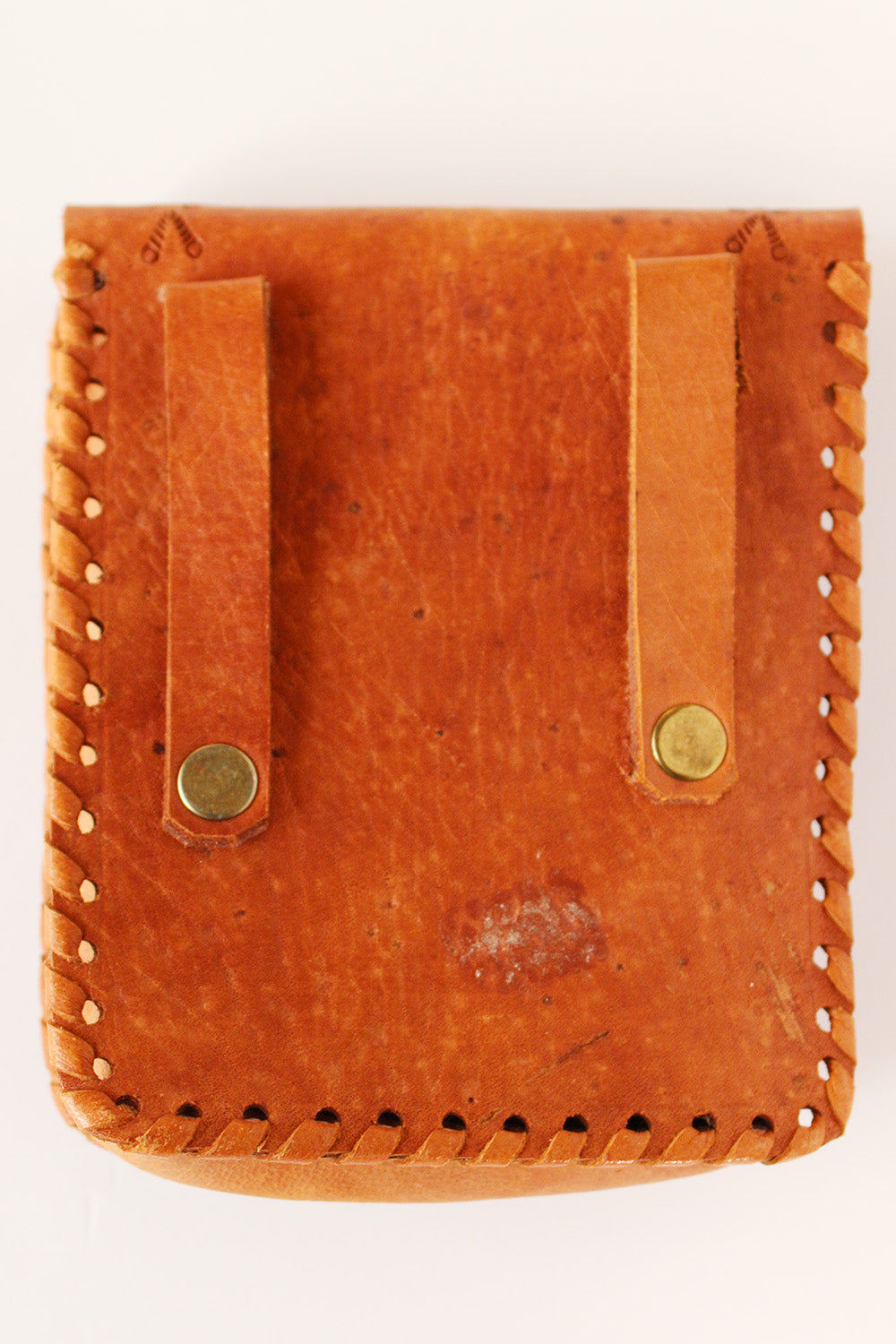 Vintage tuigleer riemtasje