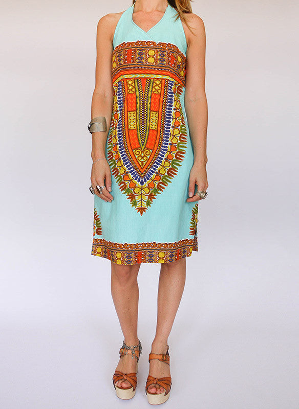 Vintage Dashiki jurk_1