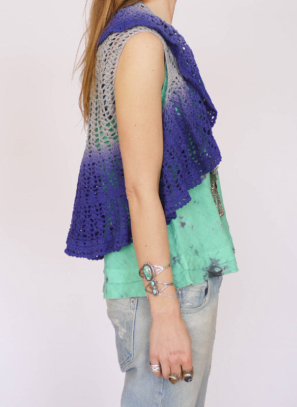 Vintage ombre gehaakt vestje_2